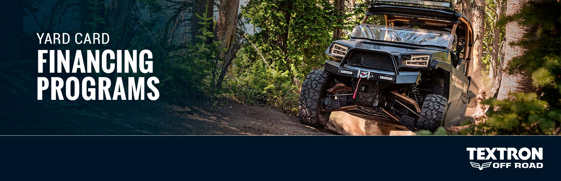 Textron Off Road: Textron Off Road – Yard Card Financing Programs